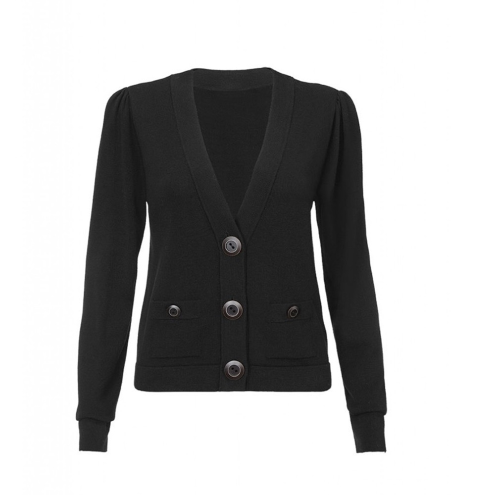 Cabi Goals Cardigan Black NWT
